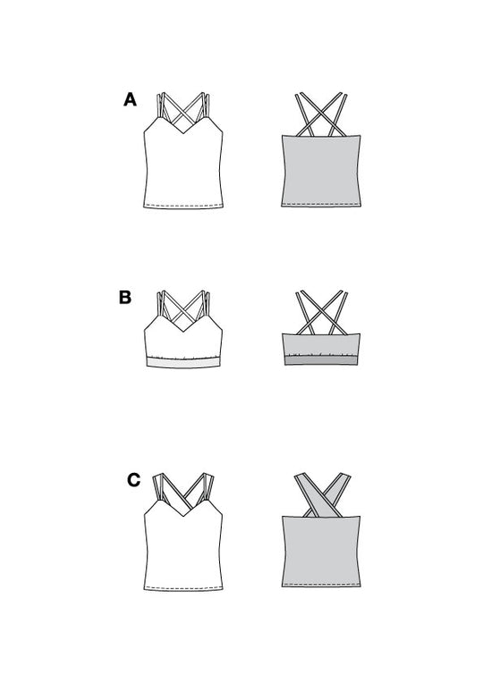 Burda Schnittmuster 5765 Top