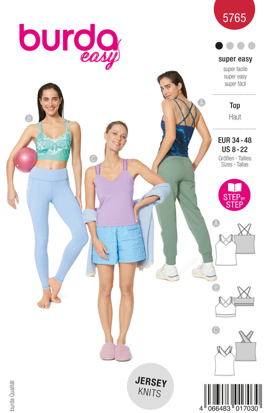 Burda Schnittmuster 5765 Top