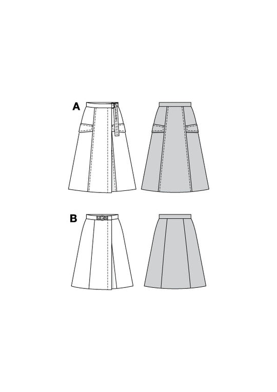 Burda Schnittmuster 5766 Rock