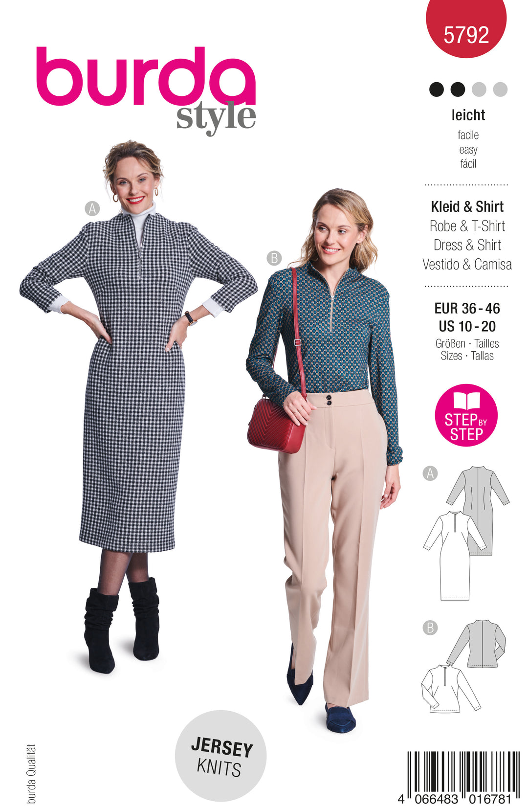 burda shirt dress pattern Crepe Shirt dress 117 | Burda Style 04/22