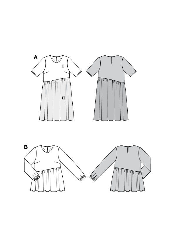 Burda Schnittmuster 5795 Kleid & Tunika