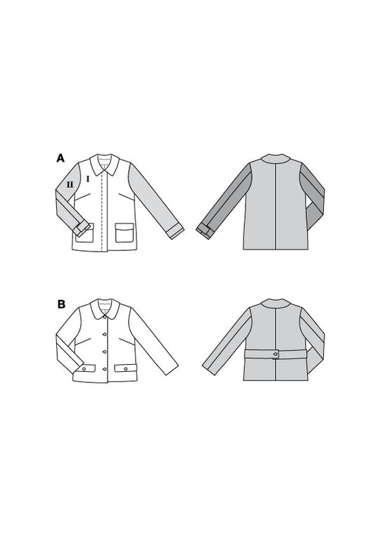Burda Schnittmuster 5799 Jacke