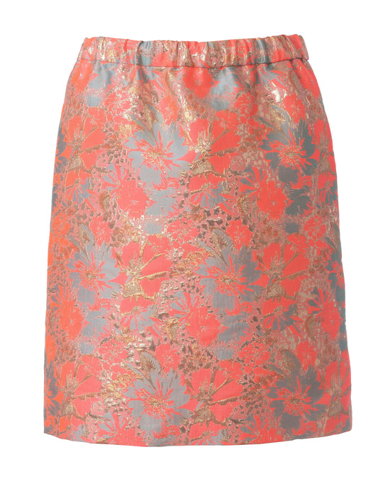 Burda pattern 6073 skirt in three lengths with elastic waistband, slim fit