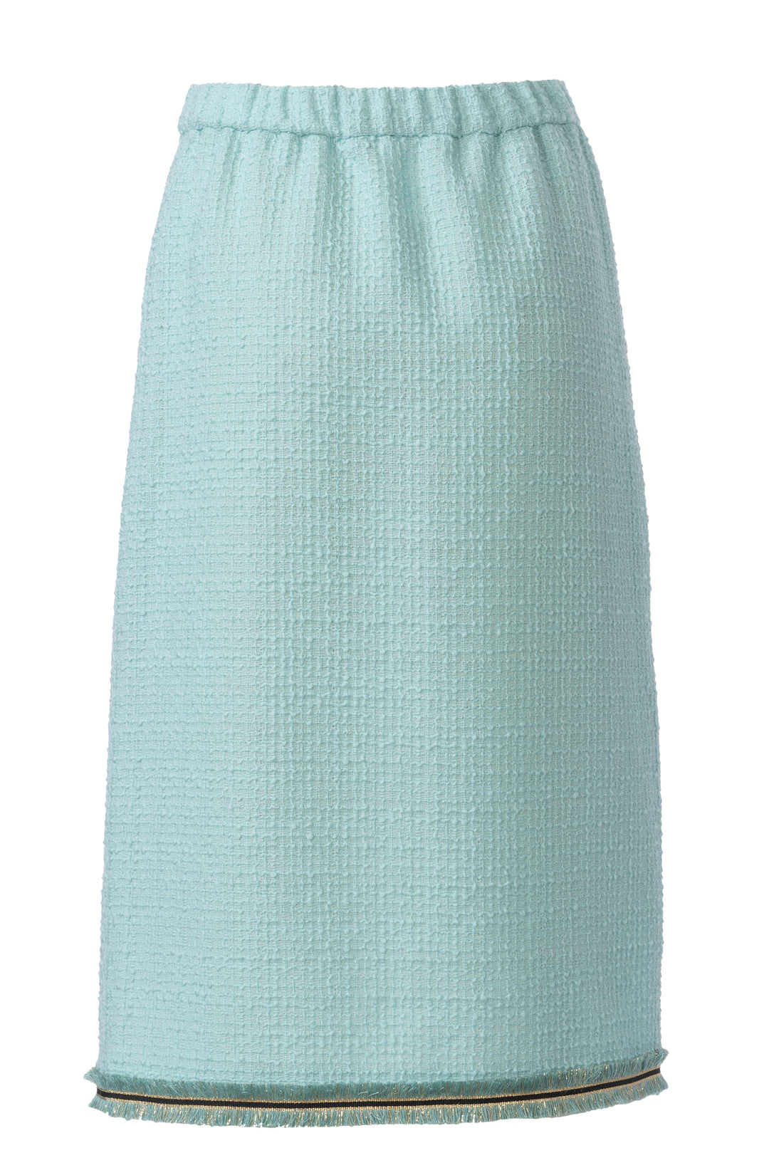 Burda pattern 6073 skirt in three lengths with elastic waistband, slim fit