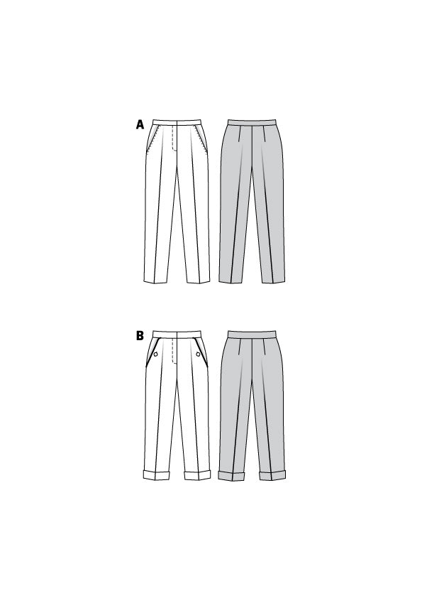 Burda Schnittmuster 6101 Hose