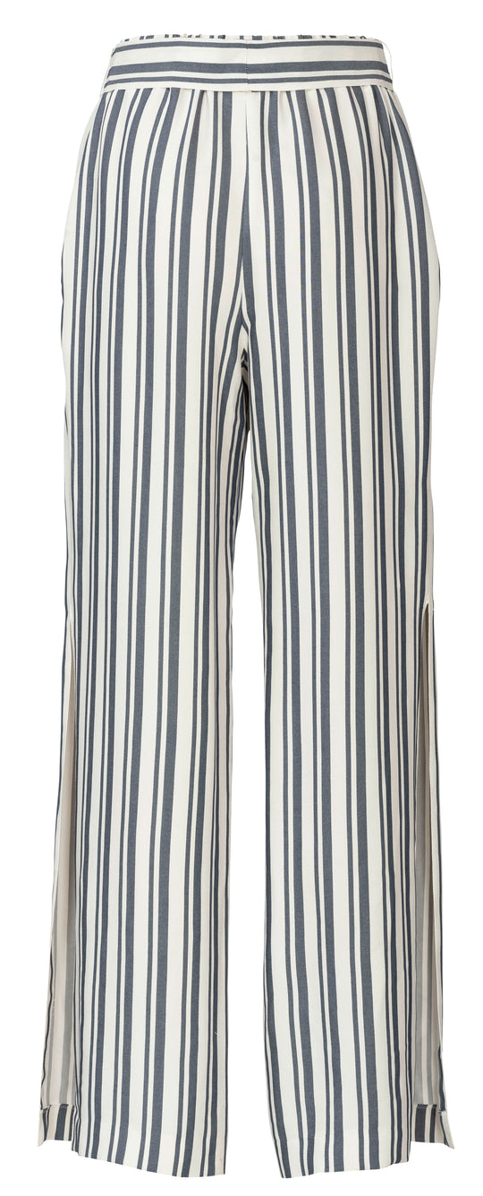 Burda Sewing Pattern 6199 Women's Wide-Leg Trousers with Elastic Waist