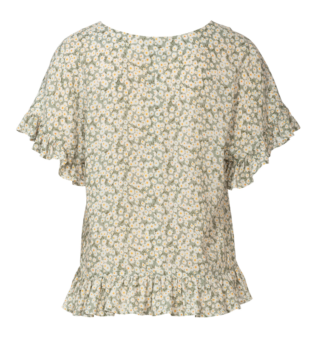 Burda Schnittmuster 6204 Damen Sommershirts mit V-Ausschnitt