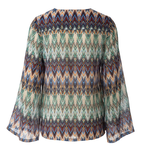 Burda Schnittmuster 6234 Damen Blusenshirt mit V-Ausschnitt