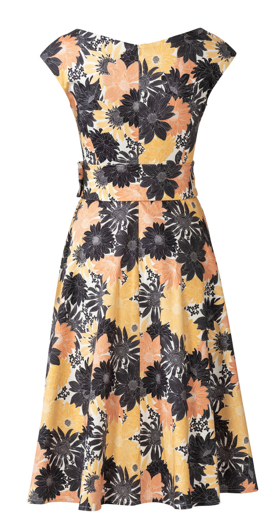 Burda Schnittmuster 6236 Damen Kleid in Wickeloptik mit V-Ausschnitt