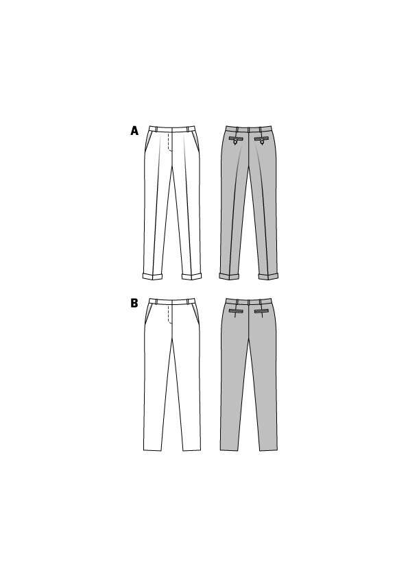 Burda Schnittmuster 6689 Hose