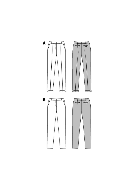 Burda Schnittmuster 6689 Hose