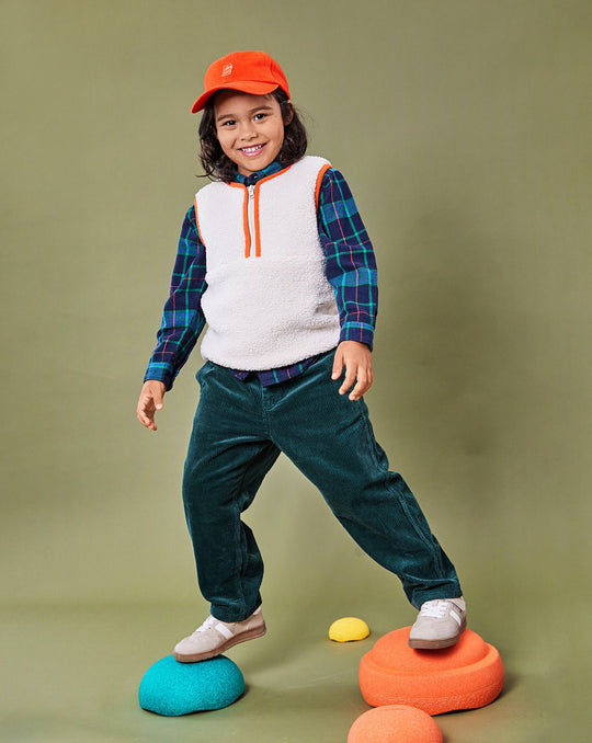 burda Schnittmuster 9183 – Kinder Fleece-Pullover & Pullunder