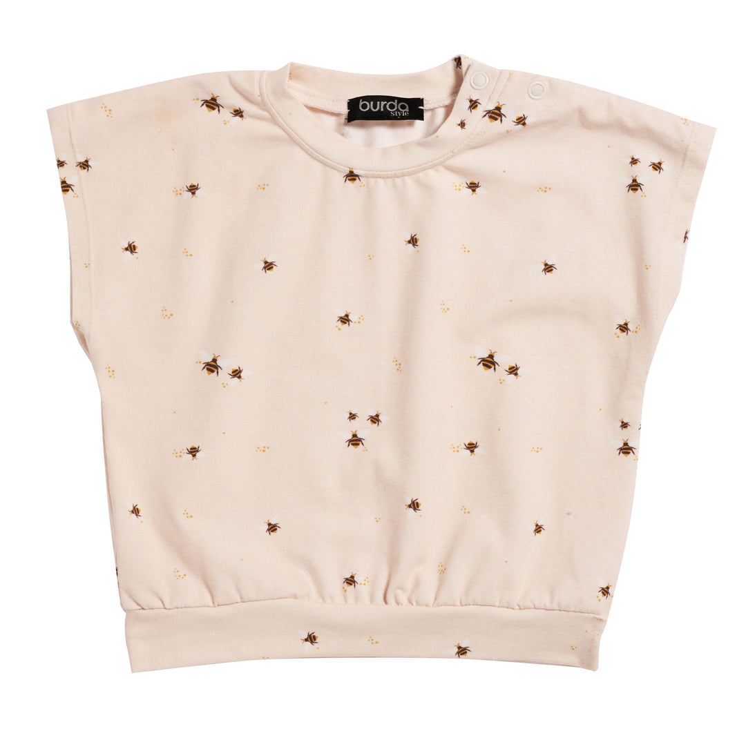 Burda Schnittmuster 9186 – Baby Set mit Shirts & Hosen