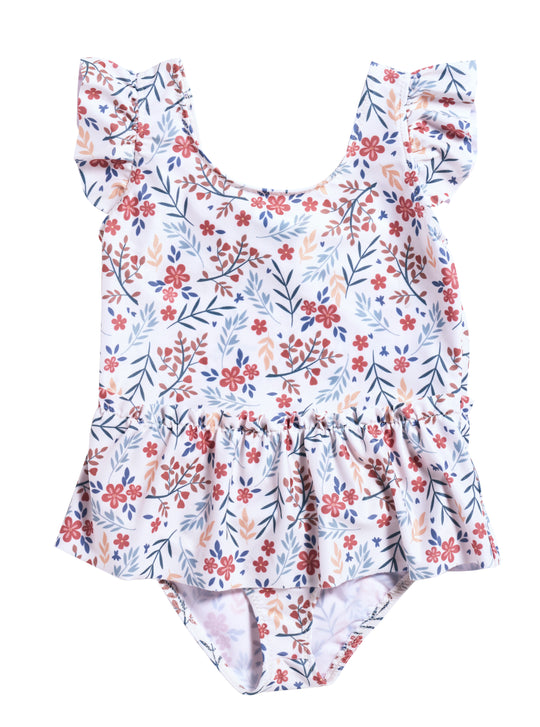 Burda Schnittmuster 9193 – Mädchen Badeanzug & Sonnenhut