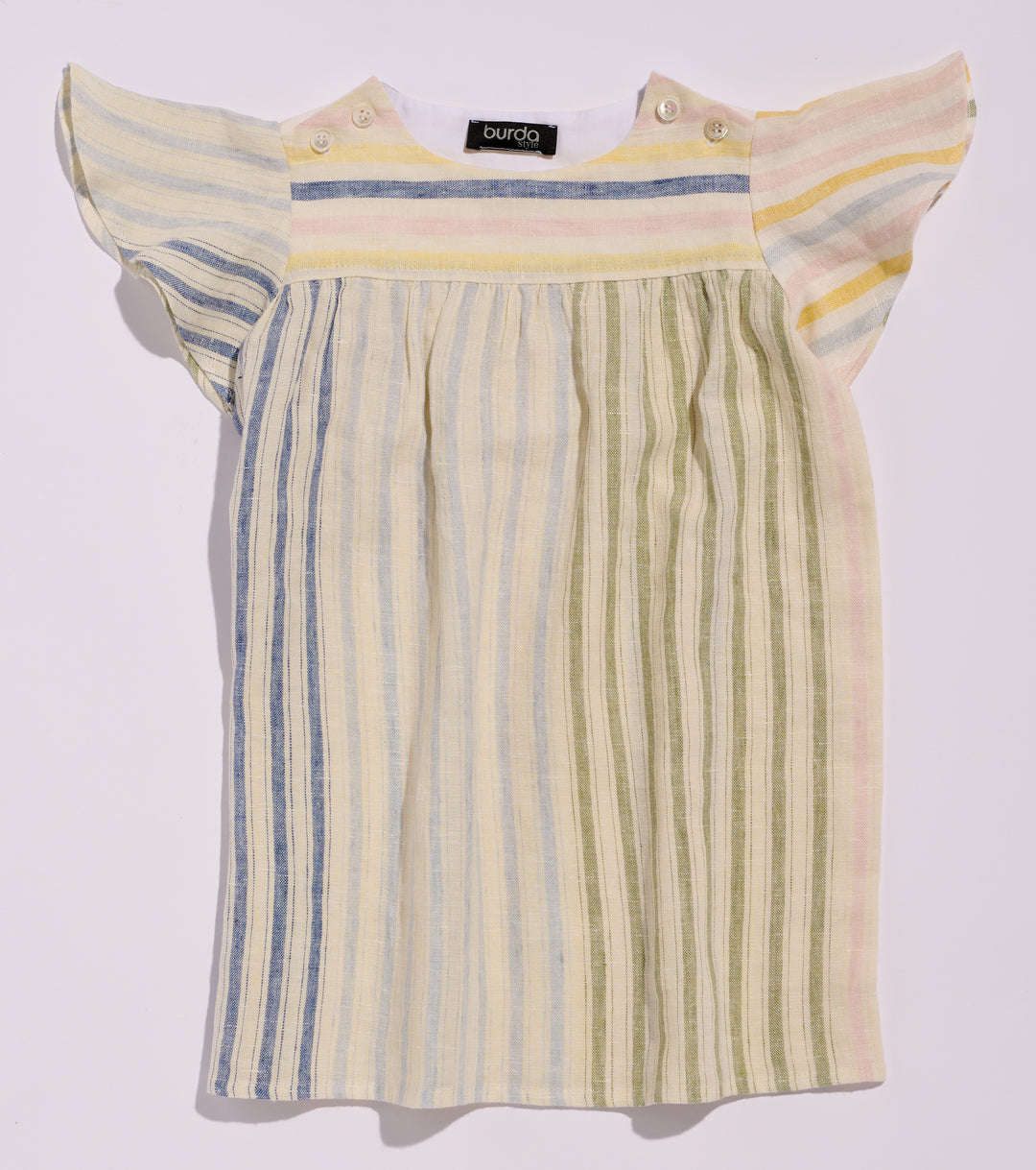 Burda Schnittmuster 9201 – Baby Kleider mit Gummizug