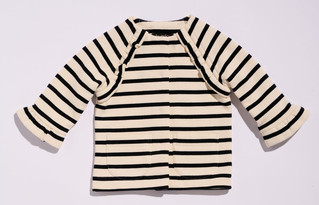 Burda Schnittmuster 9203 – Baby Jacken mit Rüschen