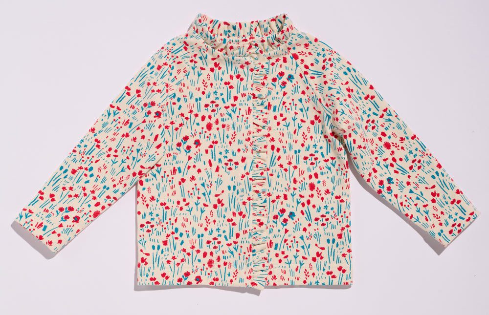 Burda Schnittmuster 9203 – Baby Jacken mit Rüschen