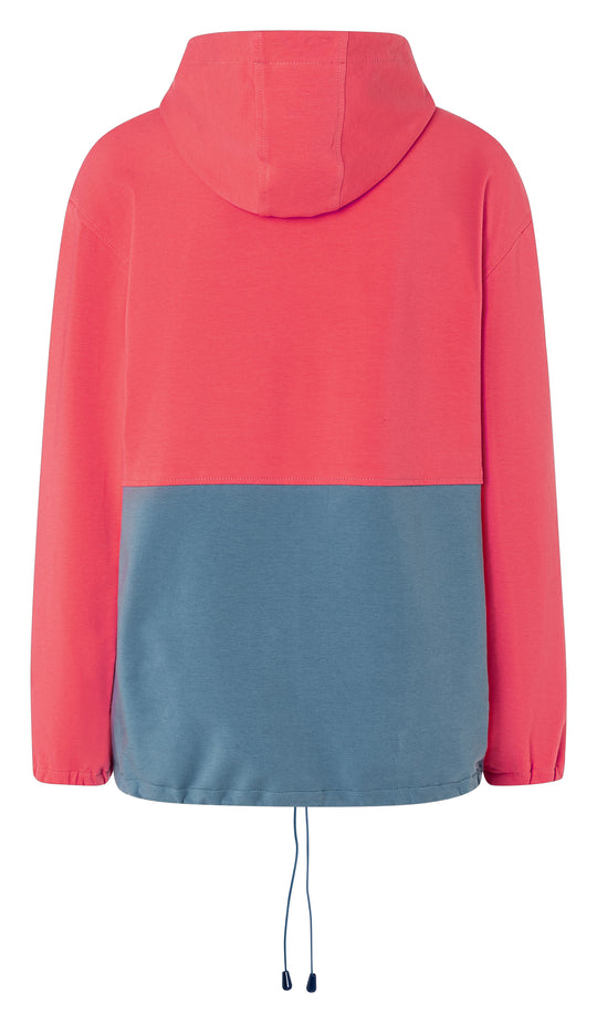 Burda Schnittmuster 9213 Kinder Hoodie mit Color-Blocking und Taschenklappen & Kapuze