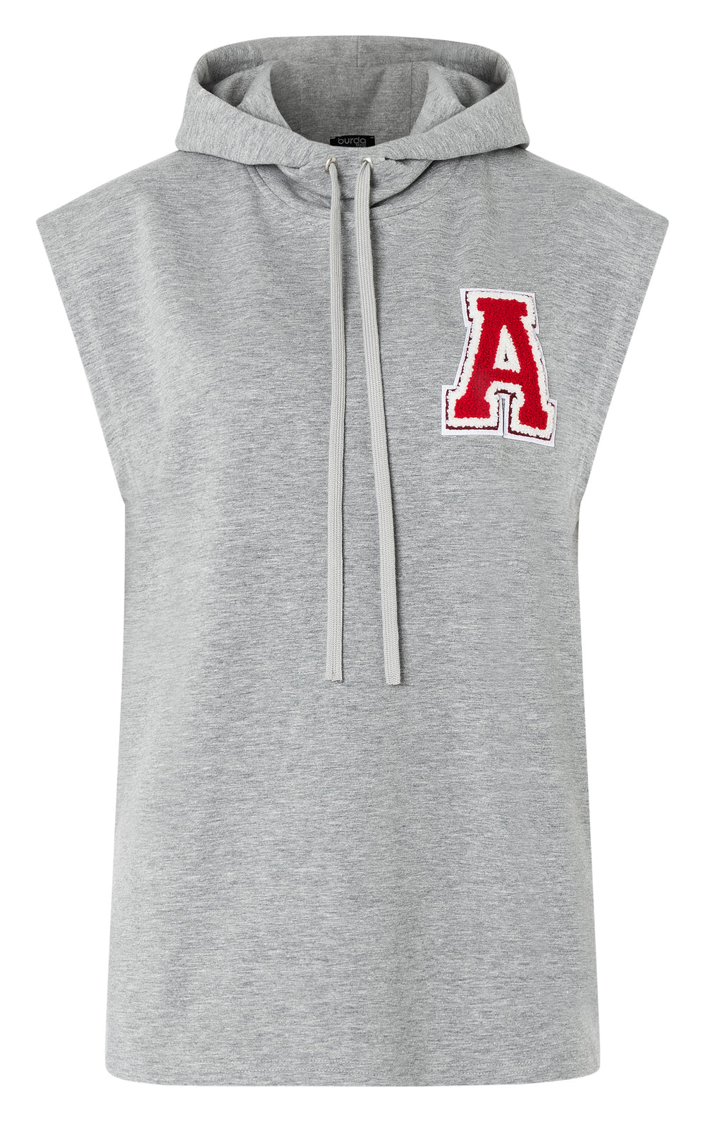 Burda Schnittmuster 9213 Kinder Hoodie mit Color-Blocking und Taschenklappen & Kapuze