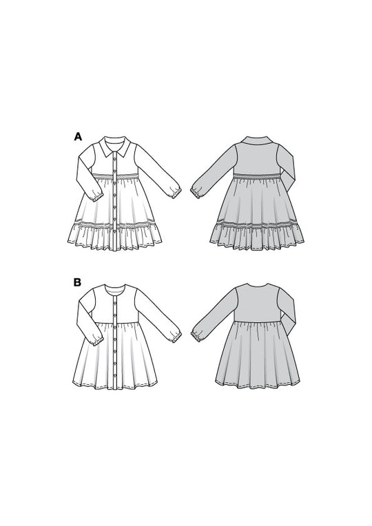 Burda Schnittmuster 9217 Kleid