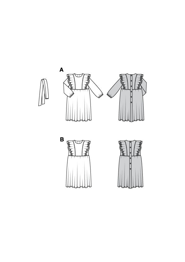 Burda Schnittmuster 9220 Kleid