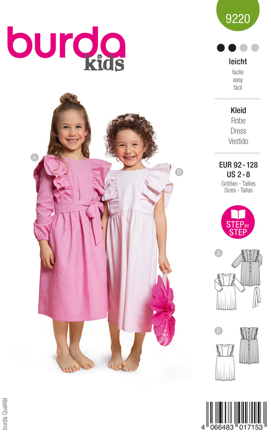 Burda Schnittmuster 9220 Kleid