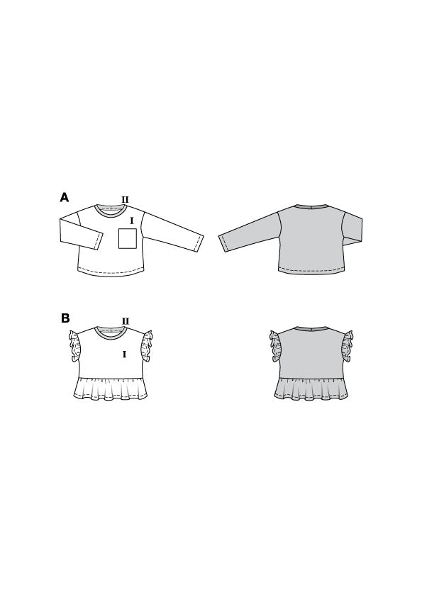 Burda Schnittmuster 9223 Shirt