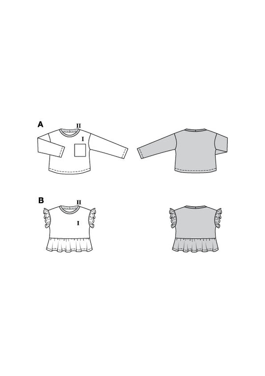 Burda Schnittmuster 9223 Shirt