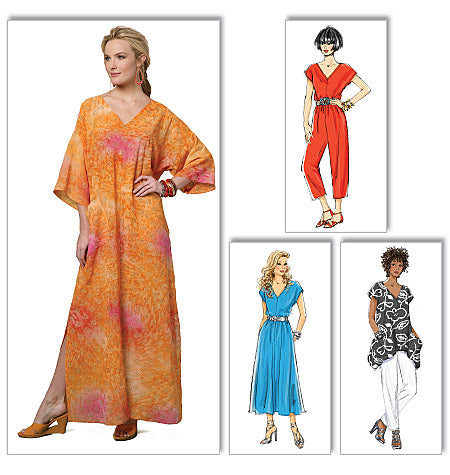 Butterick Schnittmuster B5652 Damen Kleid
