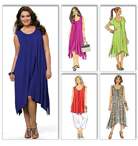 Butterick Schnittmuster B5655 Damen Kleid