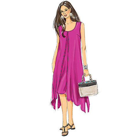 Butterick Schnittmuster B5655 Damen Kleid