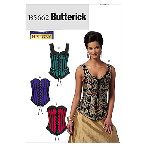 Butterick Schnittmuster B5662 Kostüm