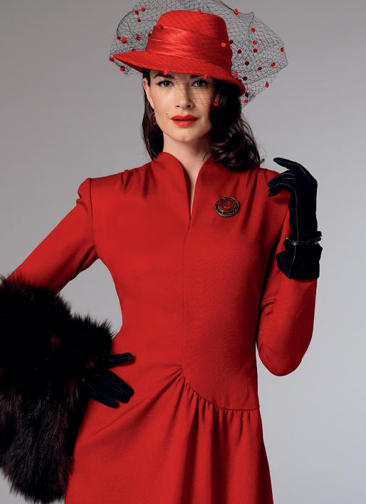 Butterick sewing pattern B6374 ladies' dress
