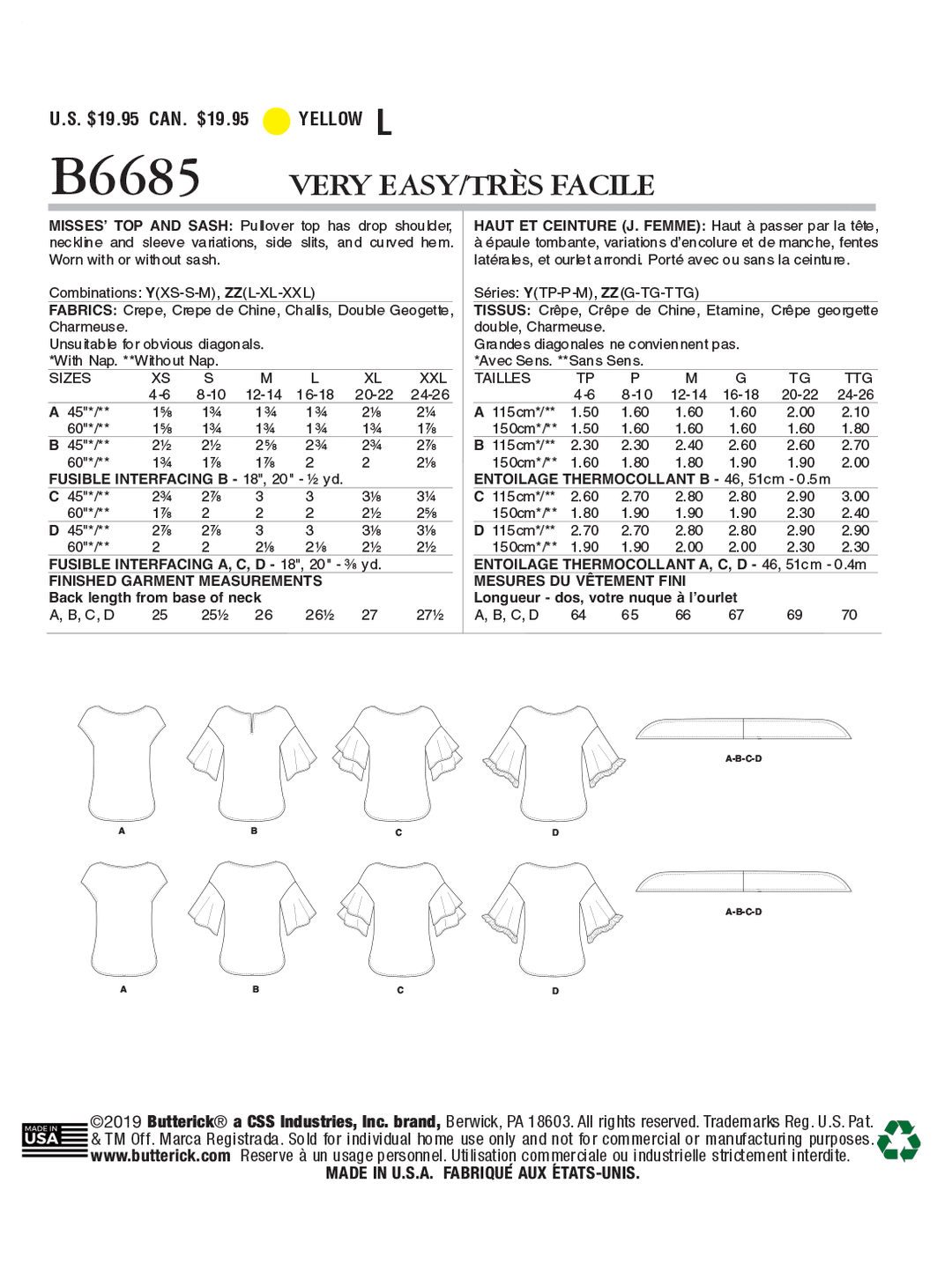 B6685