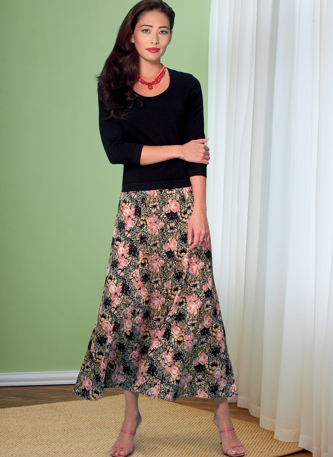 Butterick Schnittmuster B6743 Damen Rock