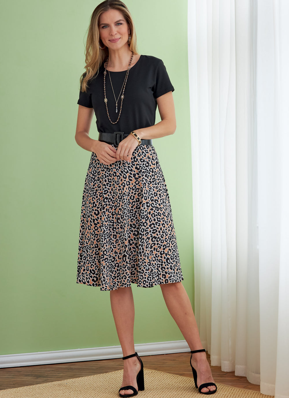 Butterick Schnittmuster B6743 Damen Rock