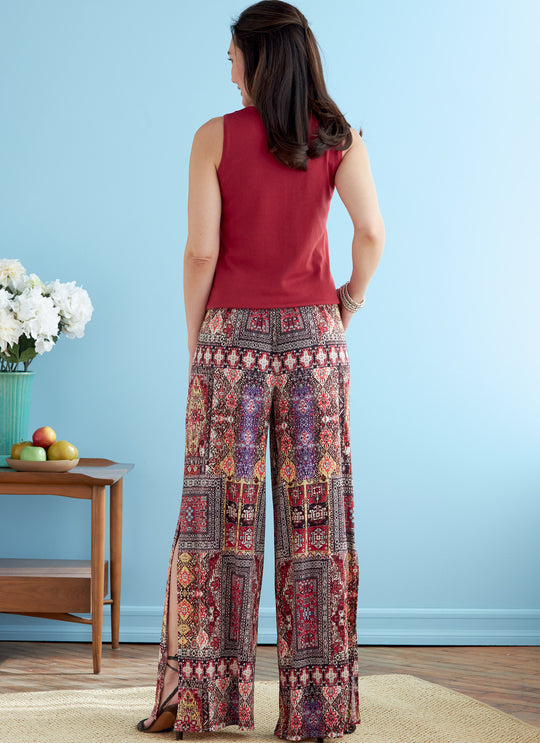 Butterick Schnittmuster B6750 Damen Rock/Hose