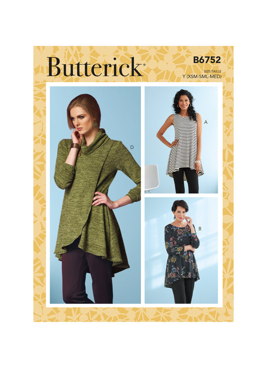 Butterick Schnittmuster B6752 Damen Top
