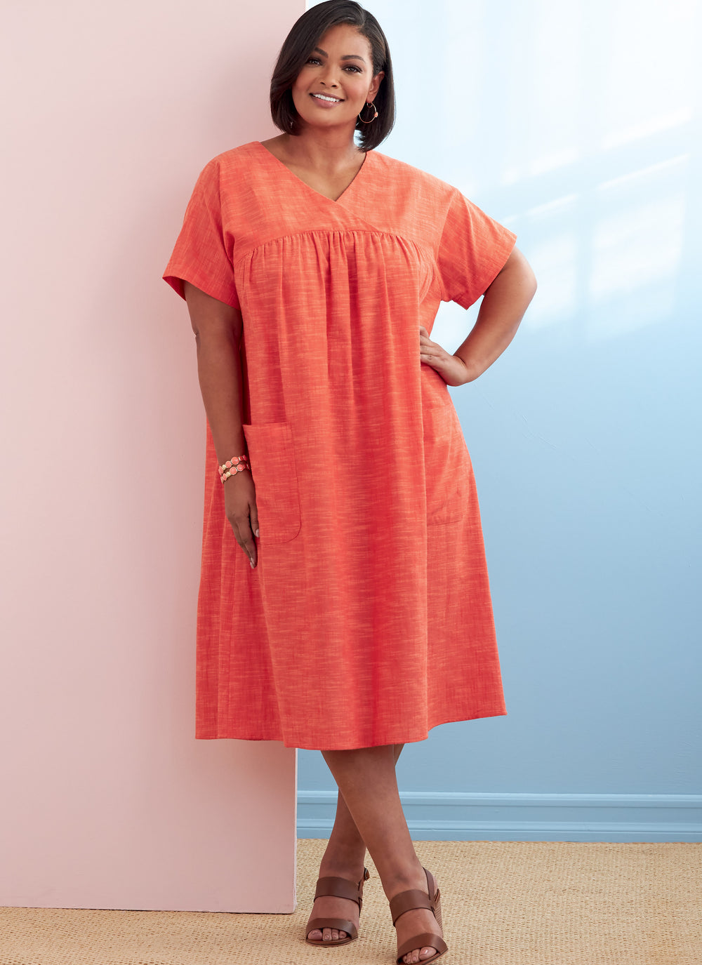 Butterick sewing pattern B6755 ladies' dress