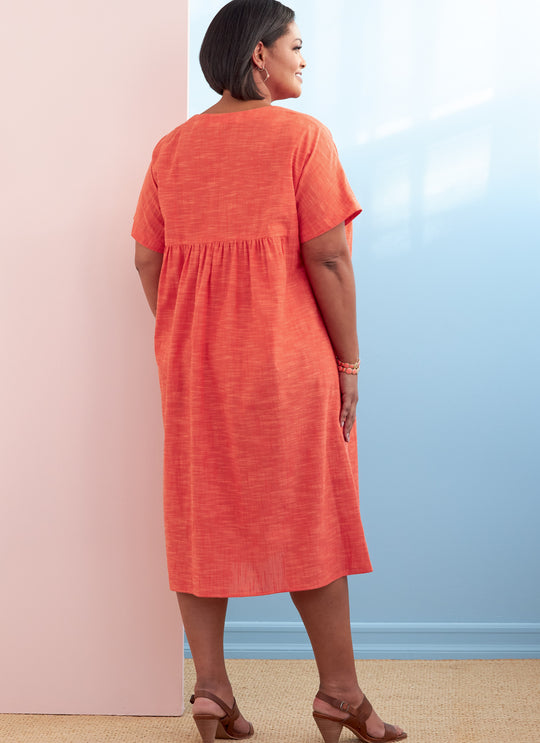 Butterick Schnittmuster B6755 Damen Kleid