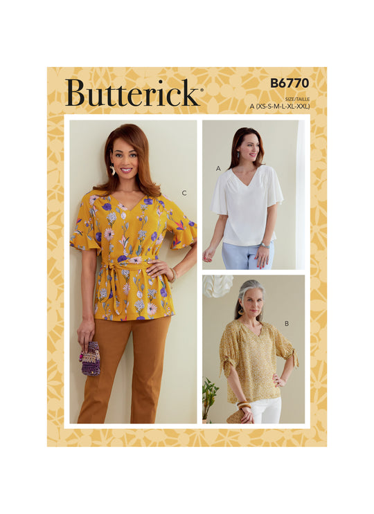 Butterick Schnittmuster B6770 Damen Top