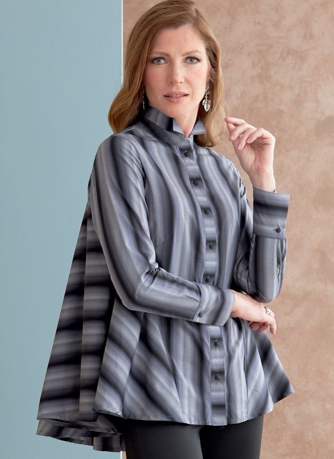 Butterick Sewing Pattern B6792 – Misses' Top with Button Placket
