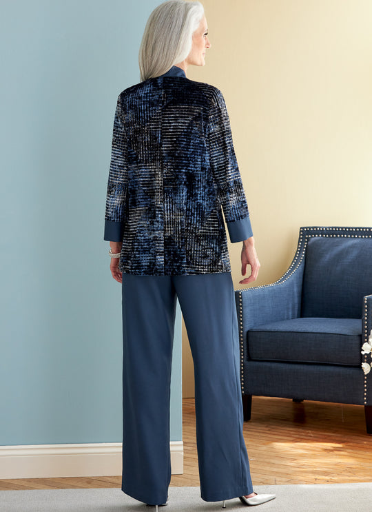 Butterick Schnittmuster B6796 Damen Jacke, Kleid, Top, Hose, Rock