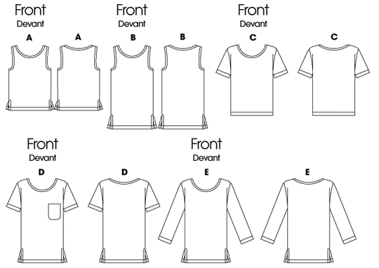 Butterick Schnittmuster B6797 Damen Top