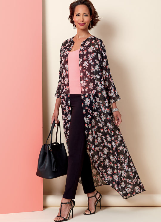 Butterick Schnittmuster B6802 Damen Jacke, Kleid und Hose