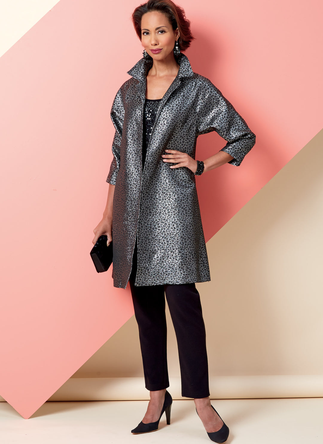 Butterick Schnittmuster B6802 Damen Jacke, Kleid und Hose