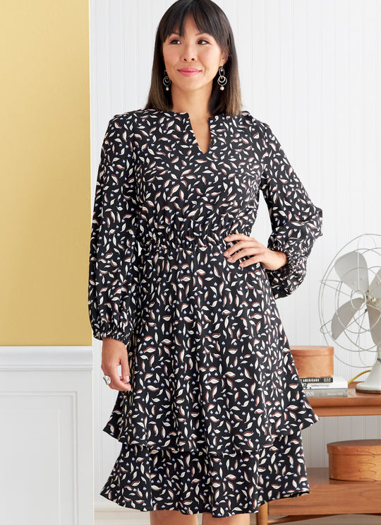Butterick Schnittmuster B6806 Damen Kleid