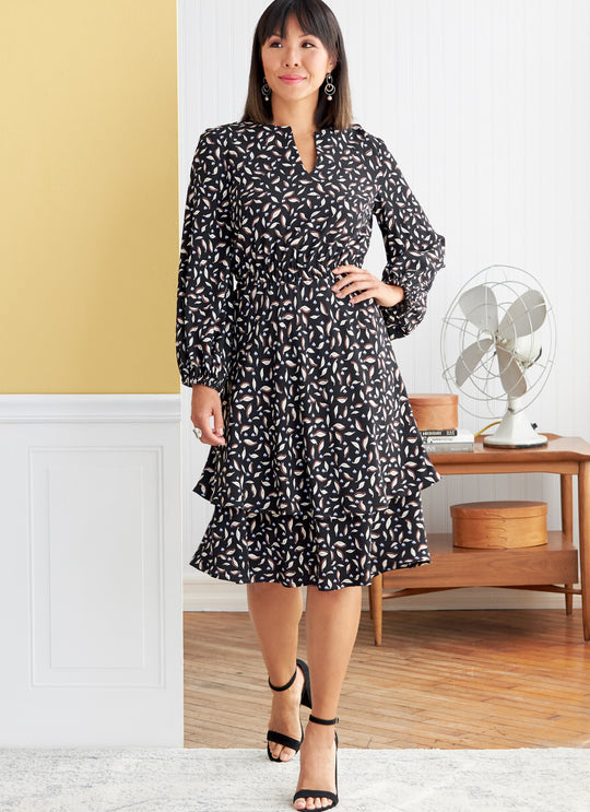 Butterick Schnittmuster B6806 Damen Kleid