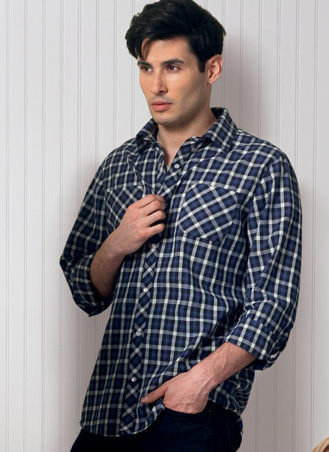 Butterick Schnittmuster B6841 Unisex Shirts