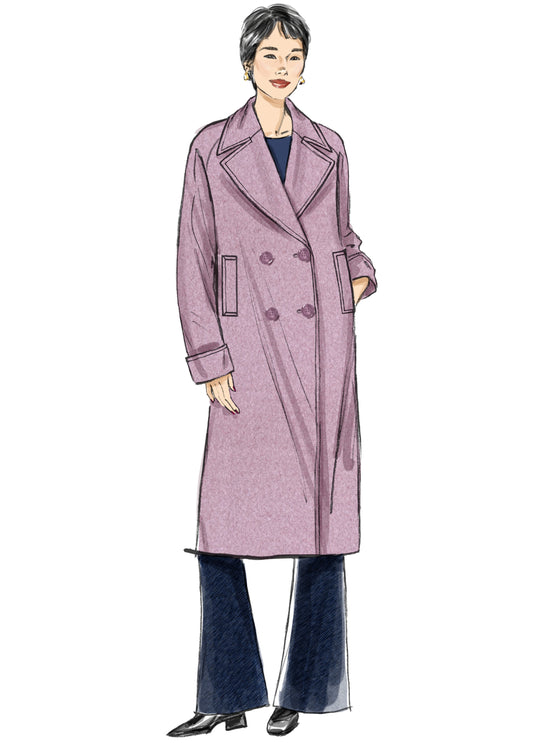 Butterick Schnittmuster B7007 Damen Jacke